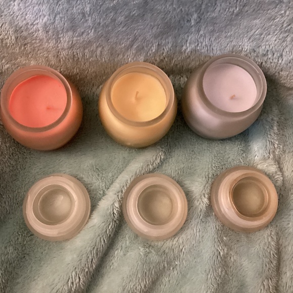 NEW 3 HANNA’S Candles Co candle Pink Grapefruit Spiced PlumLemon Chiffon - Picture 3 of 5